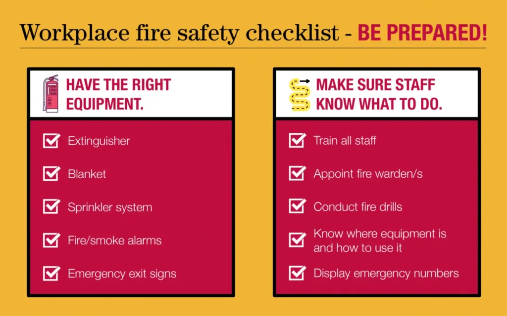 fire safety checklist